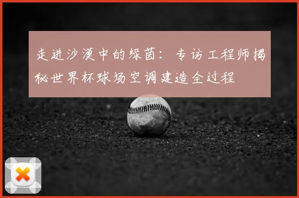 走进沙漠中的绿茵：专访工程师揭秘世界杯球场空调建造全过程